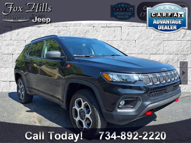 used 2022 Jeep Compass car, priced at $24,627