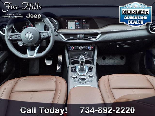 used 2023 Alfa Romeo Stelvio car, priced at $34,835