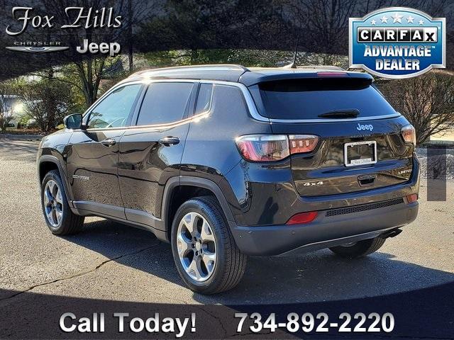 used 2021 Jeep Compass car, priced at $21,633