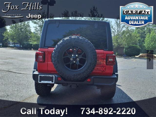 new 2025 Jeep Wrangler car, priced at $49,048