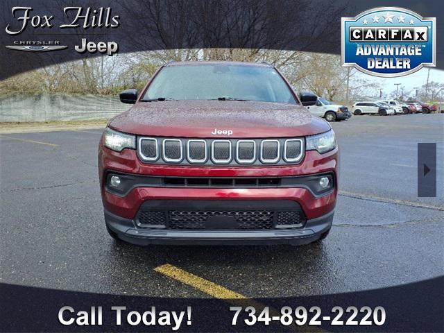 used 2022 Jeep Compass car, priced at $20,921