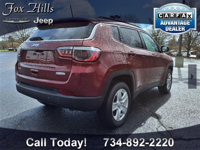 used 2022 Jeep Compass car, priced at $20,921