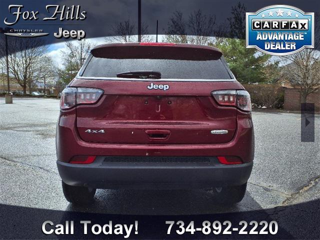 used 2022 Jeep Compass car, priced at $20,921