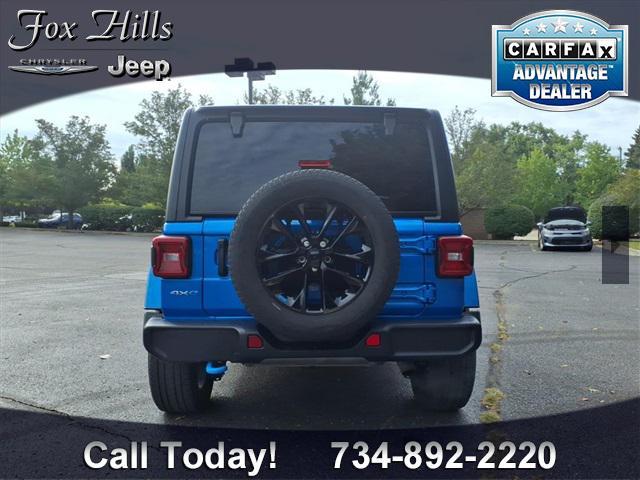 used 2022 Jeep Wrangler Unlimited 4xe car, priced at $32,298