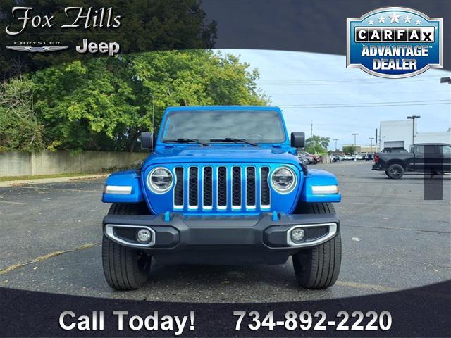 used 2022 Jeep Wrangler Unlimited 4xe car, priced at $32,298