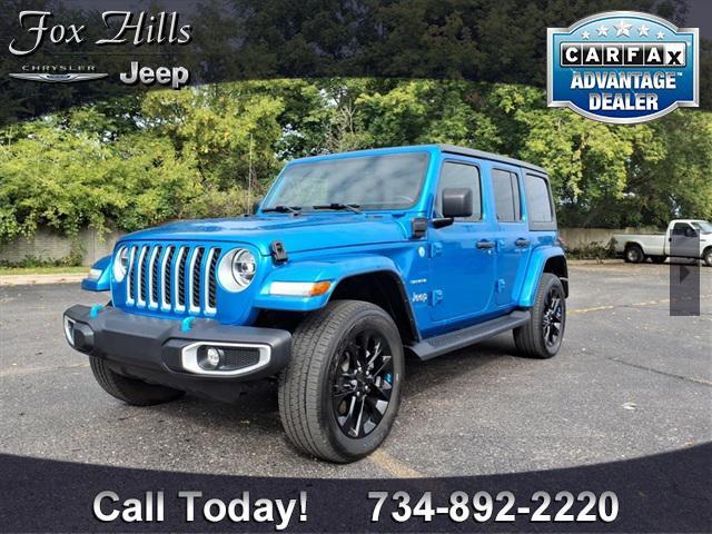 used 2022 Jeep Wrangler Unlimited 4xe car, priced at $32,298