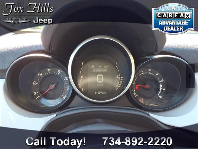 used 2016 FIAT 500X car, priced at $6,499
