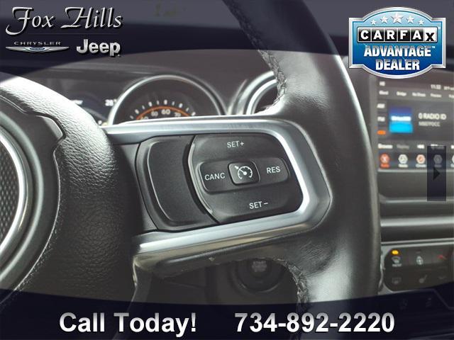 used 2021 Jeep Wrangler Unlimited car, priced at $28,329