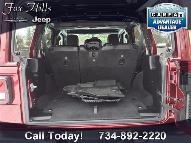 used 2021 Jeep Wrangler Unlimited car, priced at $28,329