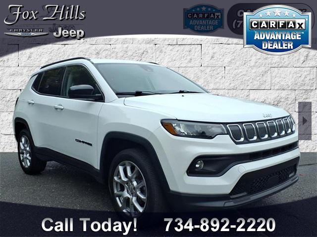 used 2022 Jeep Compass car, priced at $19,311