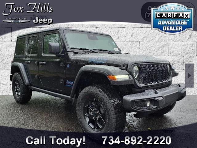 new 2025 Jeep Wrangler 4xe car, priced at $58,889