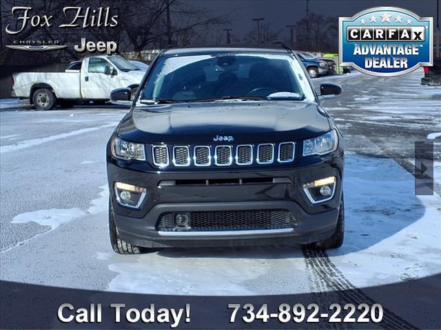 used 2021 Jeep Compass car, priced at $21,033