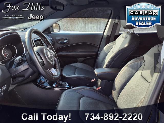 used 2021 Jeep Compass car, priced at $21,033