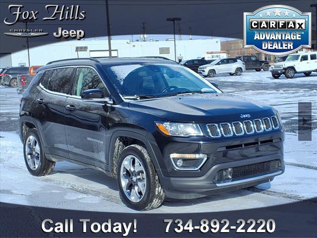 used 2021 Jeep Compass car, priced at $21,033