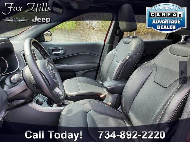 used 2021 Jeep Compass car, priced at $18,896