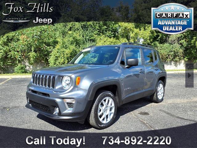 used 2022 Jeep Renegade car, priced at $18,999