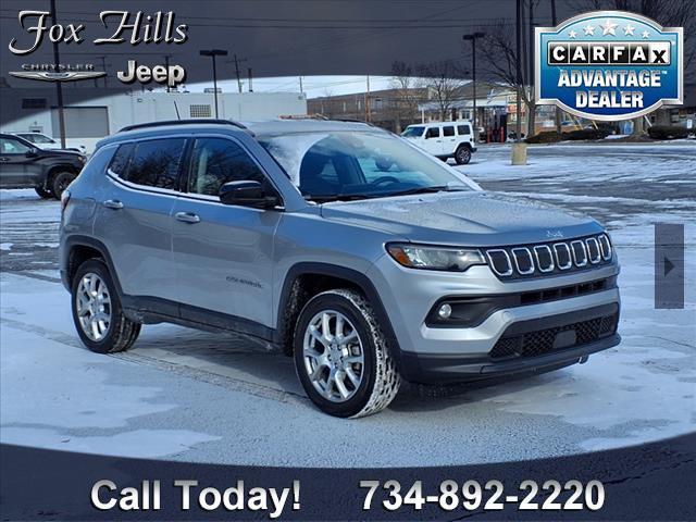 used 2022 Jeep Compass car, priced at $20,127