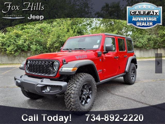 new 2025 Jeep Wrangler 4xe car, priced at $58,889