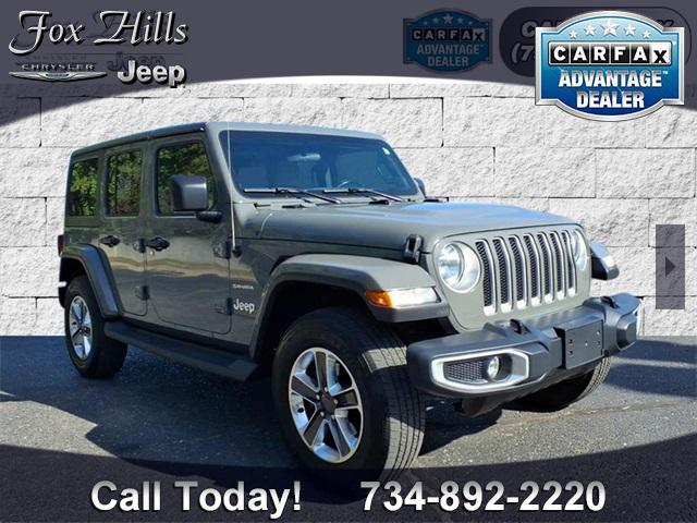 used 2020 Jeep Wrangler Unlimited car, priced at $25,559