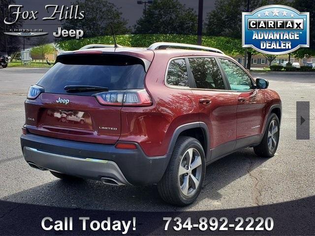 used 2021 Jeep Cherokee car, priced at $25,683