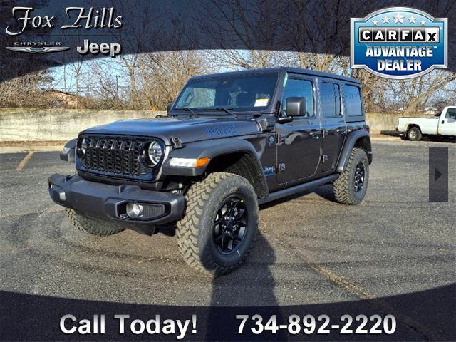 new 2025 Jeep Wrangler 4xe car, priced at $57,430