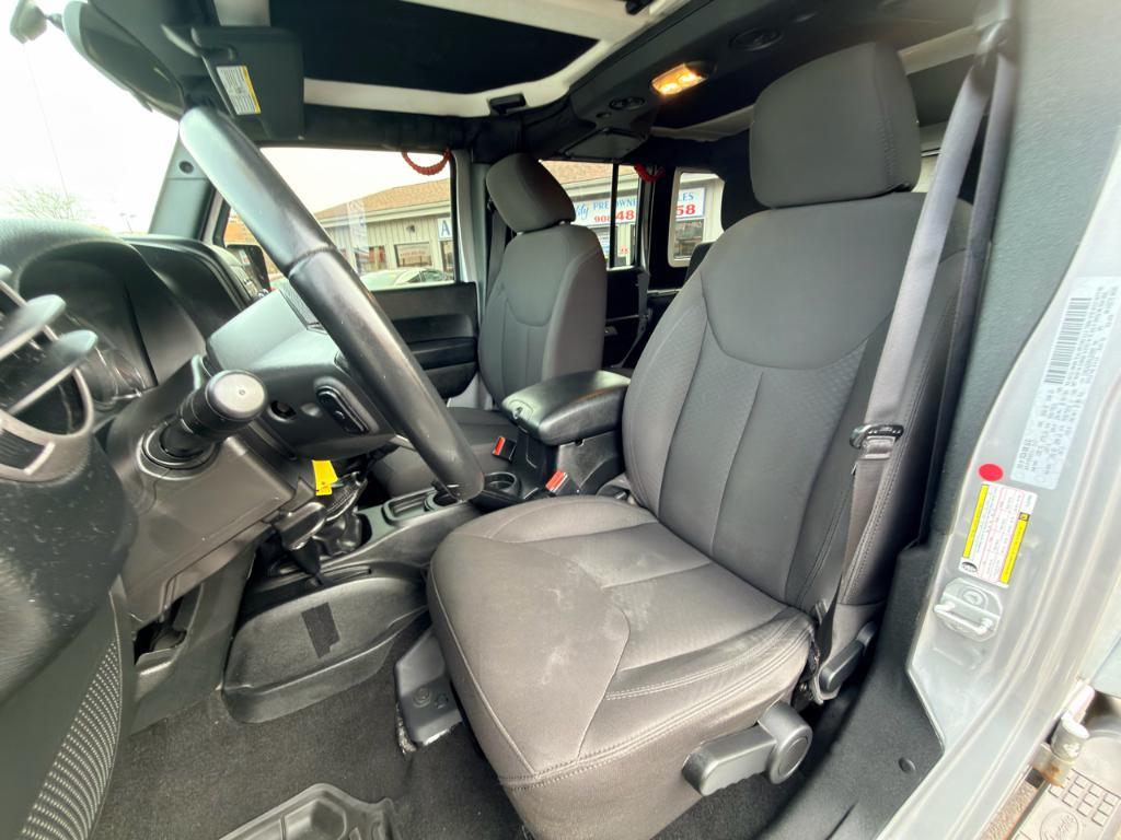 used 2017 Jeep Wrangler Unlimited car, priced at $17,488