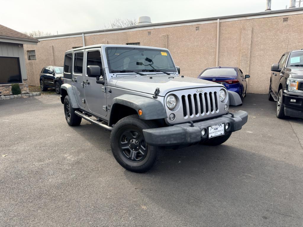used 2017 Jeep Wrangler Unlimited car, priced at $17,488