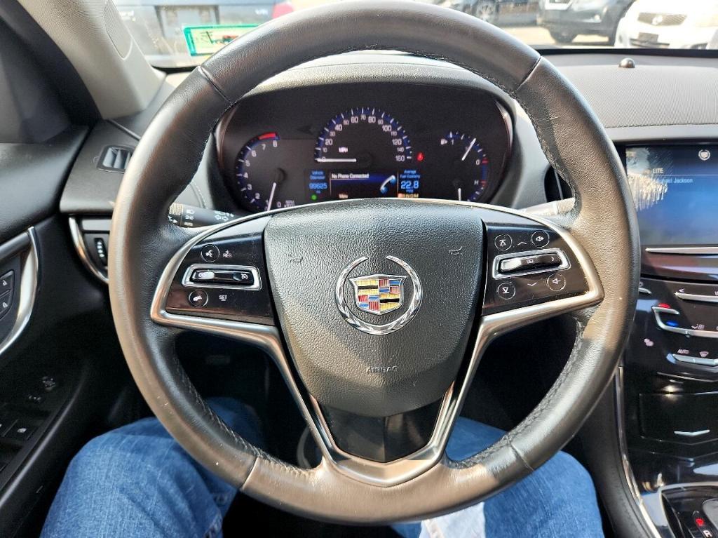 used 2014 Cadillac ATS car, priced at $10,988