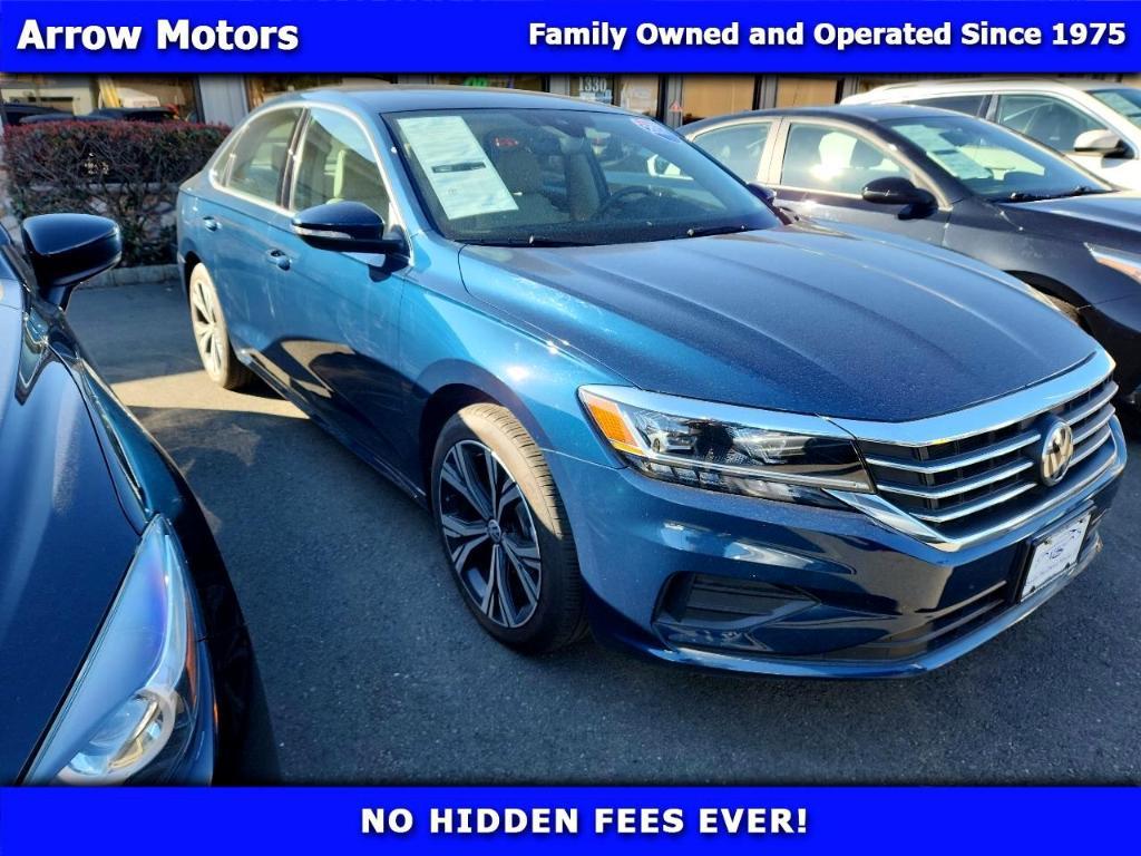 used 2021 Volkswagen Passat car, priced at $19,399