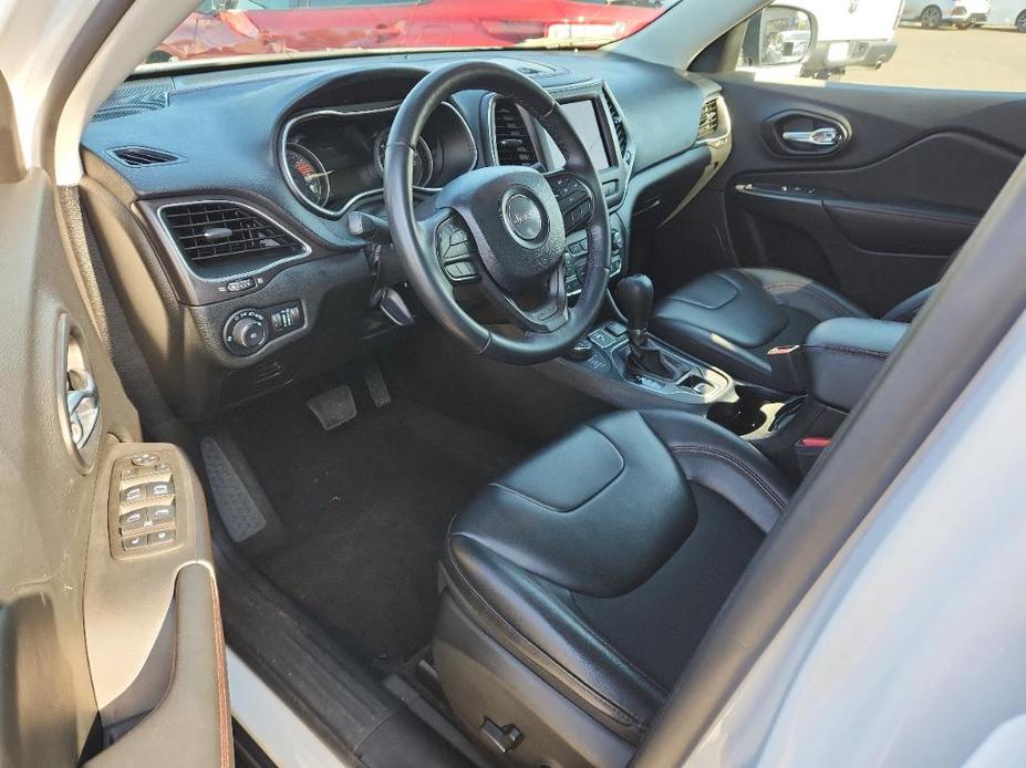 used 2021 Jeep Cherokee car, priced at $27,798