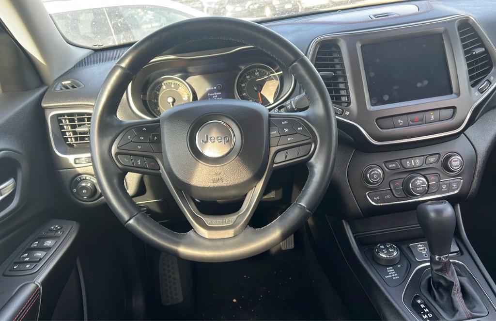 used 2021 Jeep Cherokee car, priced at $27,798