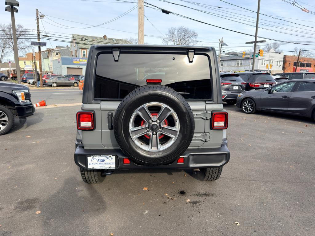 used 2021 Jeep Wrangler Unlimited car, priced at $23,988