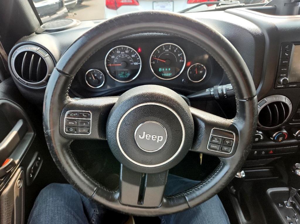 used 2017 Jeep Wrangler Unlimited car, priced at $21,688