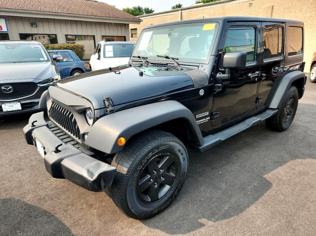 used 2017 Jeep Wrangler Unlimited car, priced at $21,688
