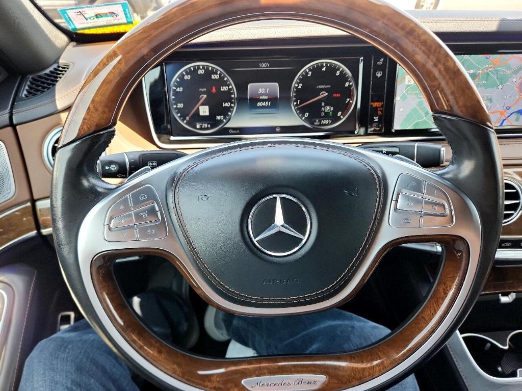 used 2017 Mercedes-Benz S-Class car, priced at $33,988