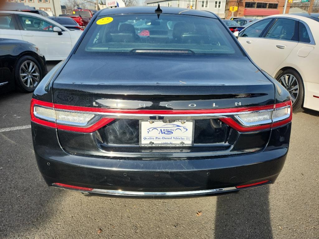 used 2018 Lincoln Continental car, priced at $8,388