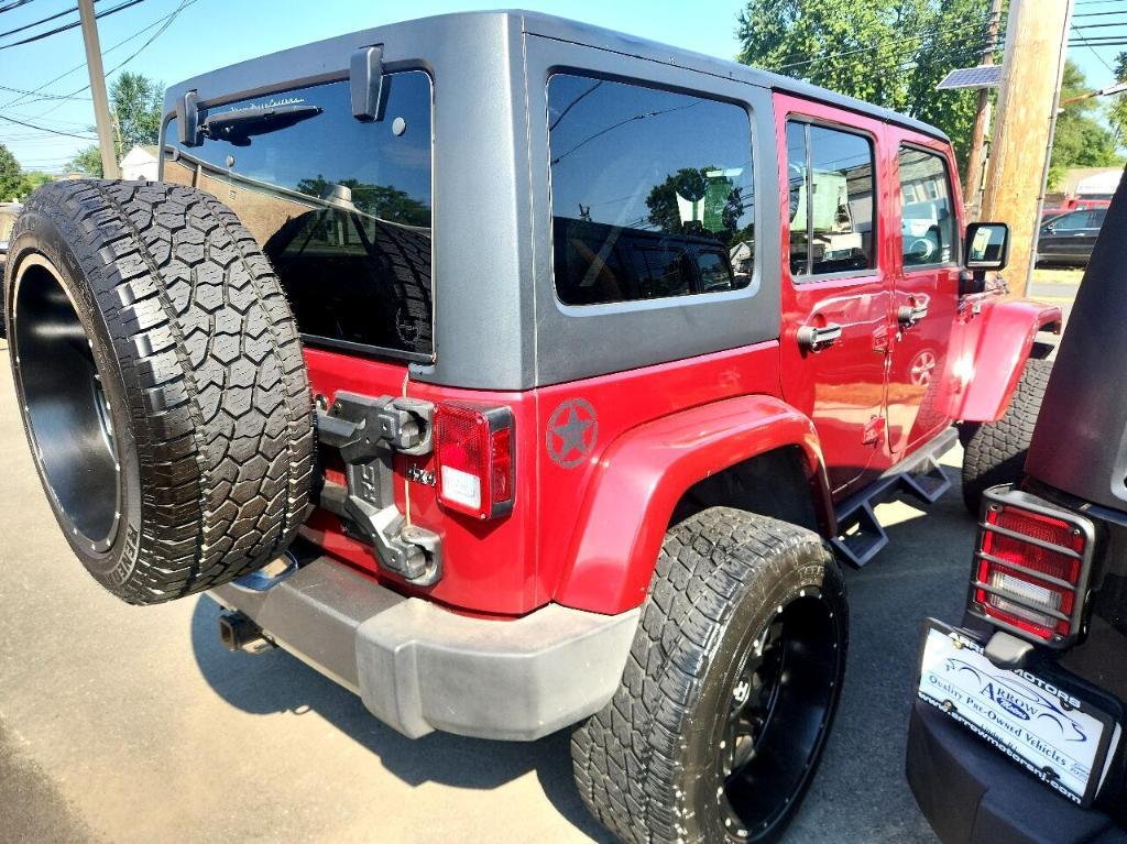 used 2013 Jeep Wrangler Unlimited car, priced at $15,488
