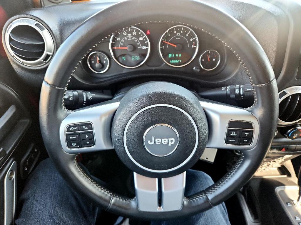 used 2013 Jeep Wrangler Unlimited car, priced at $15,488