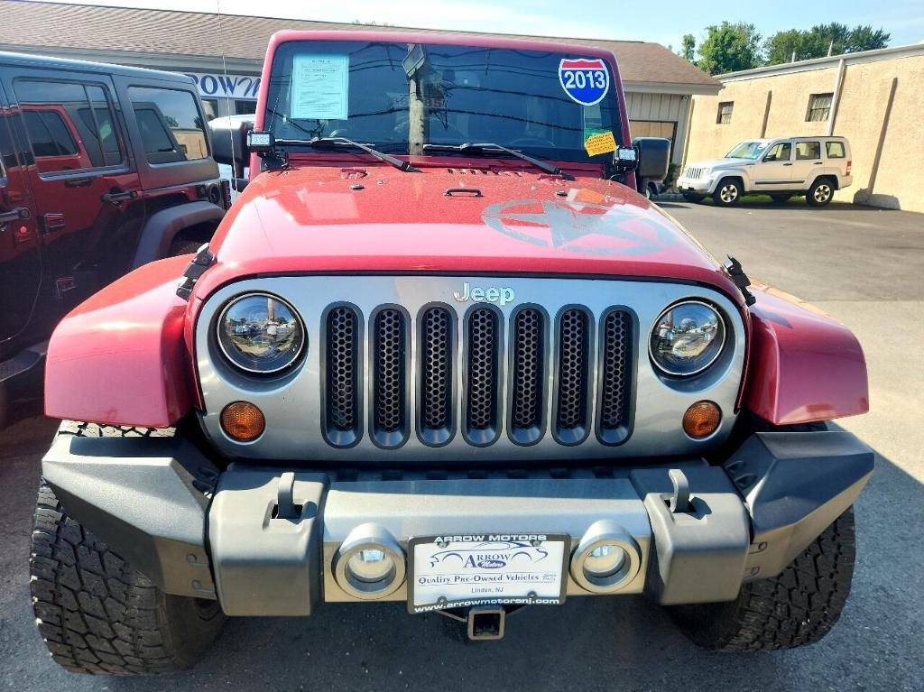 used 2013 Jeep Wrangler Unlimited car, priced at $15,488