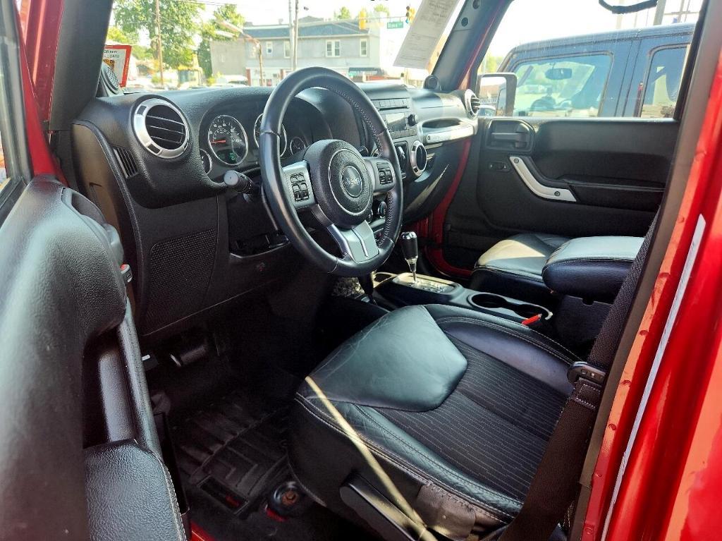 used 2013 Jeep Wrangler Unlimited car, priced at $15,488