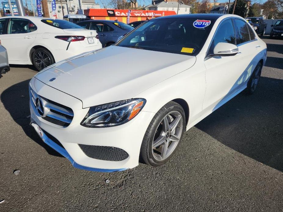 used 2018 Mercedes-Benz C-Class car, priced at $23,999