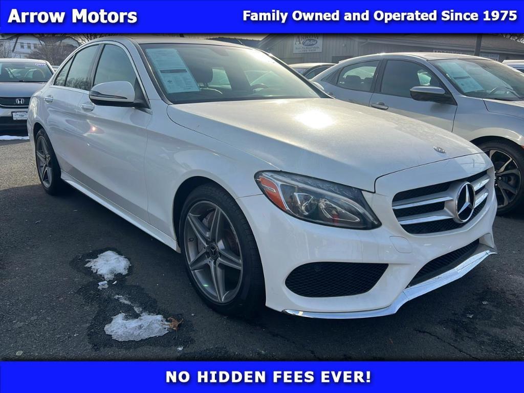 used 2018 Mercedes-Benz C-Class car, priced at $23,999