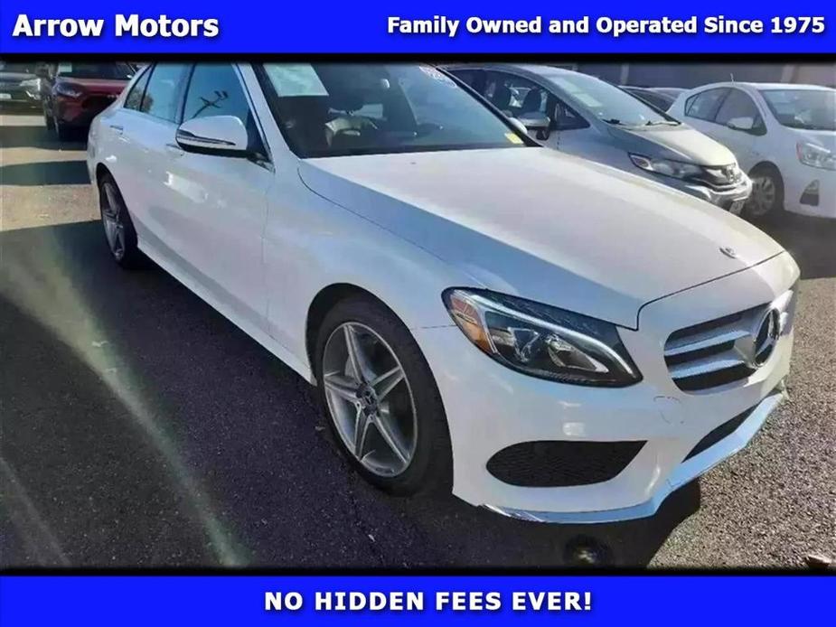 used 2018 Mercedes-Benz C-Class car, priced at $23,999