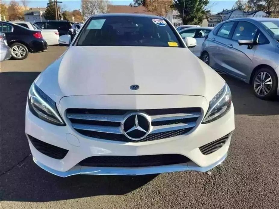 used 2018 Mercedes-Benz C-Class car, priced at $23,999