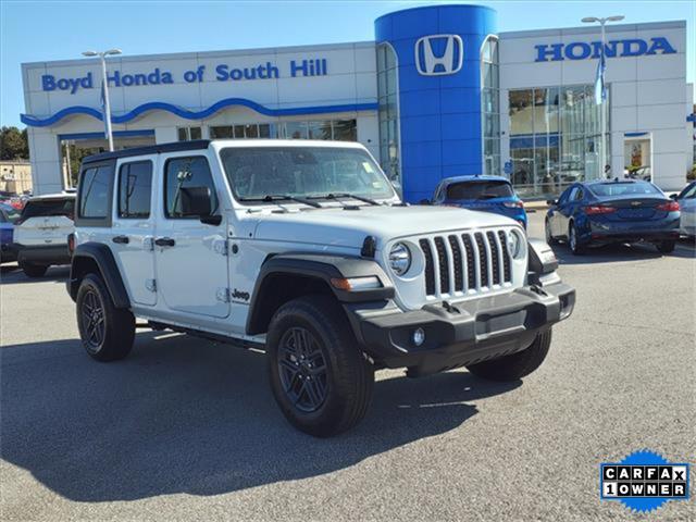 used 2024 Jeep Wrangler car, priced at $37,378