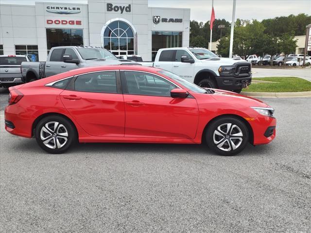 used 2018 Honda Civic car, priced at $16,109