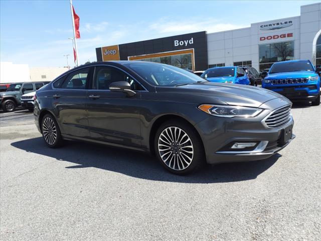used 2017 Ford Fusion car, priced at $13,180