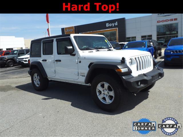 used 2020 Jeep Wrangler Unlimited car, priced at $32,149