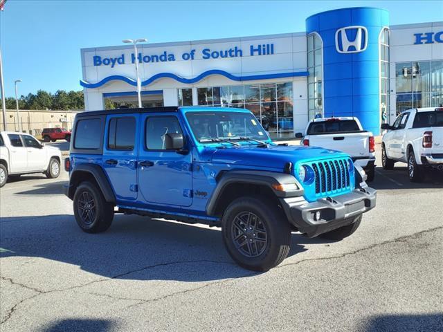 used 2024 Jeep Wrangler car, priced at $35,829