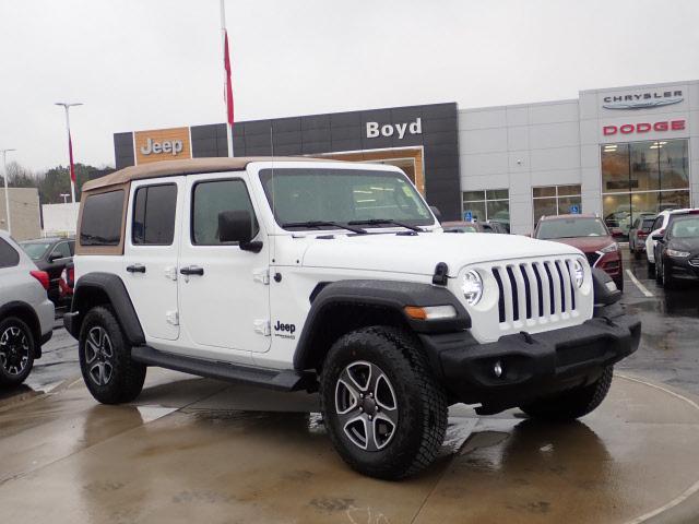 used 2020 Jeep Wrangler Unlimited car, priced at $32,320